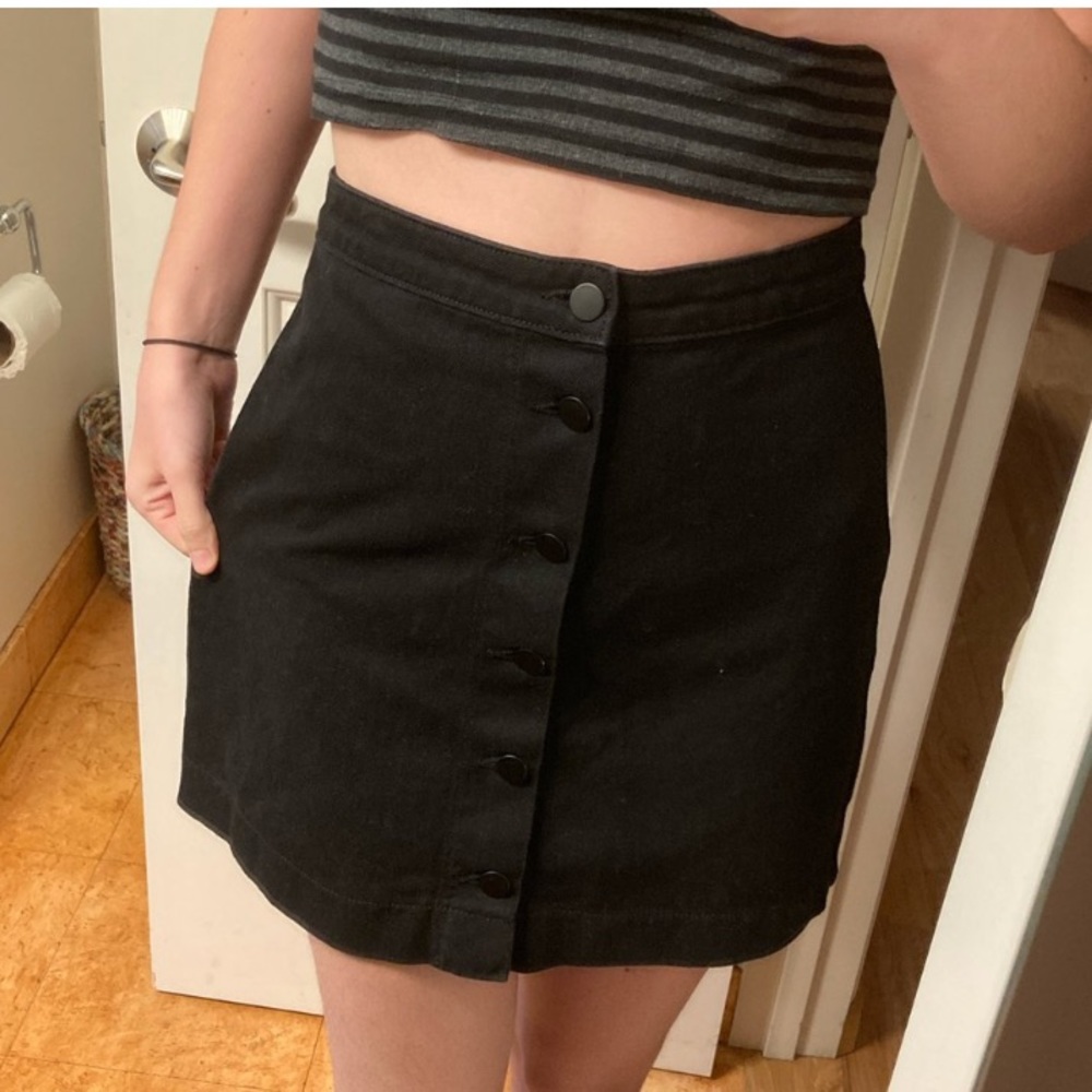 American apparel a line skirt
